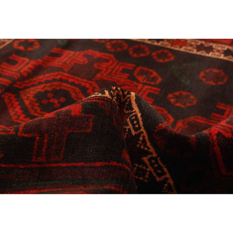 Teimani Black Rug 3'0" x 4'10" - 3'0 x 4'10