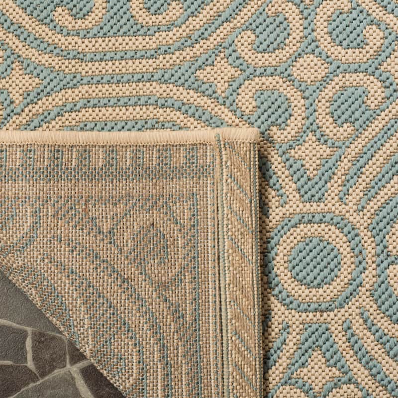 SAFAVIEH Linden Myriame Indoor/ Outdoor Waterproof Patio Backyard Rug