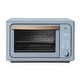 preview thumbnail 16 of 19, 6 Slice Touchscreen Air Fryer Toaster Oven, Black Sesame by Drew Barrymore Cornflower Blue