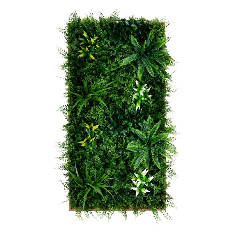 Costa Rican Forest Artificial Living Framed Wall Panel - 40"