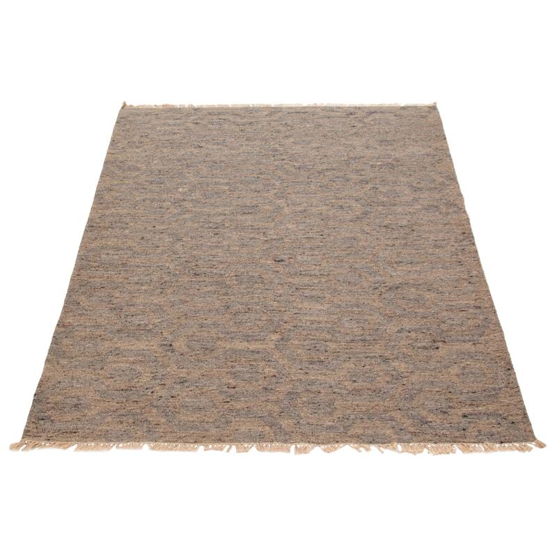 Ankara Taupe Kilim 5'6" x 7'4" - 5'6 x 7'4