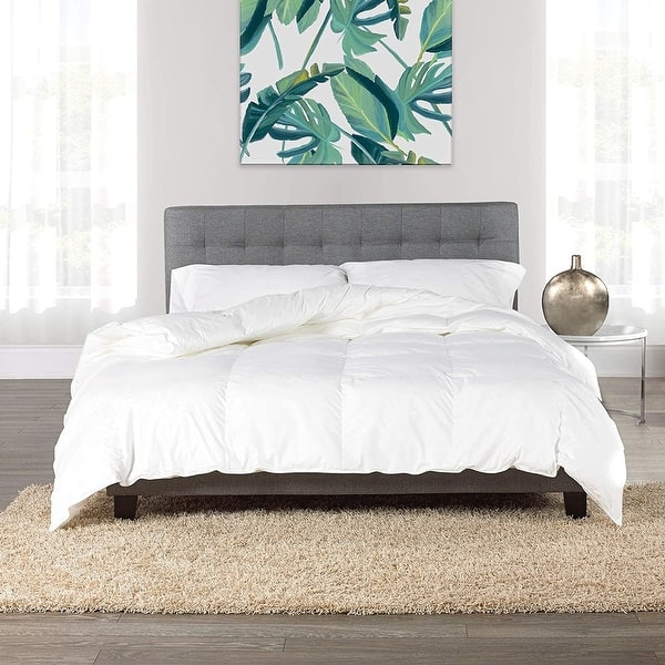 slide 2 of 7, All Season Luxury Light Weight Goose Down Comforter