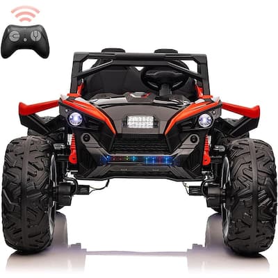 2 Seaters 24V Ride on UTV with Remote Control,10AH Battery, 400W Powerful Motors with 17" EVA Wheels