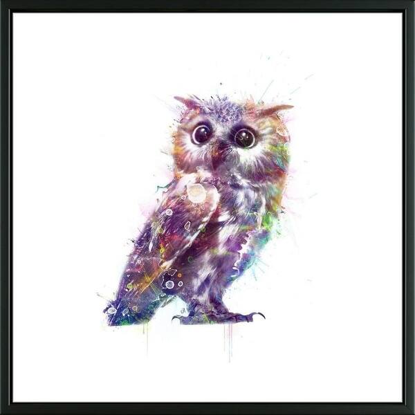 Shop Easy Art Prints Veebee S Owl Premium Canvas Art Overstock