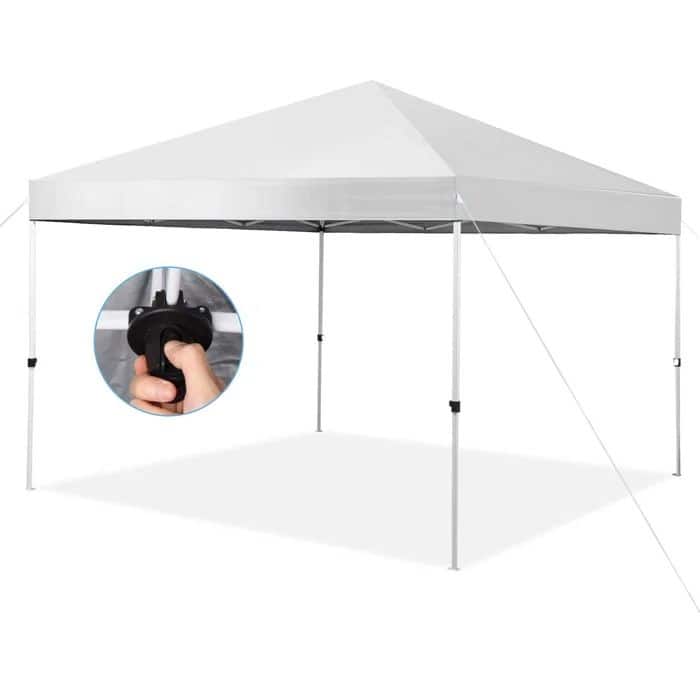 Vrakae 10'x 10' Outdoor Pop Up Canopy Tent with Carry Bag - N/A