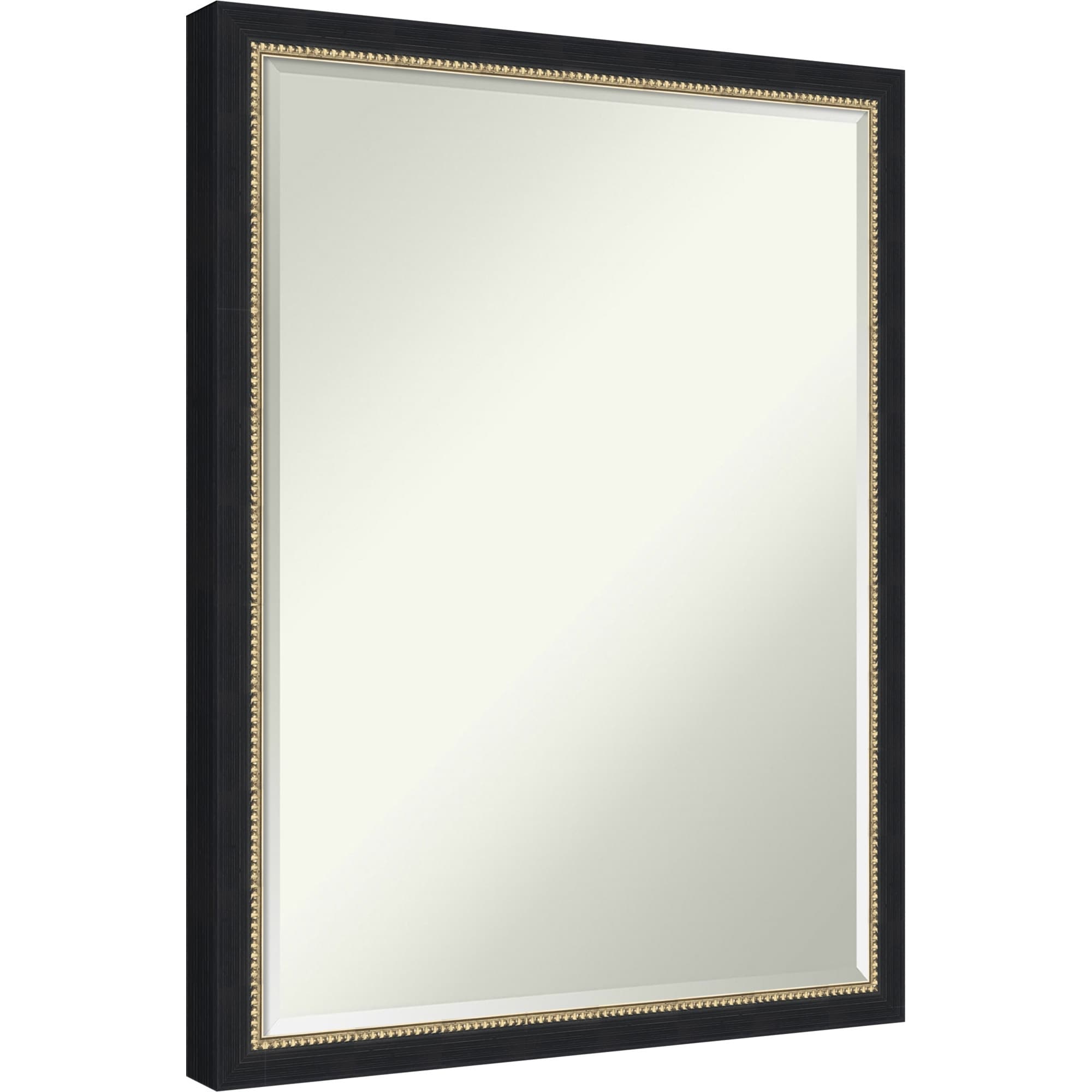Belmont Half-Inch-Bevel Wood Framed Wall Mirror - 20 x 26 in