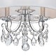 preview thumbnail 3 of 2, Othello 3 Light Polished Chrome Ceiling Mount - 14"W x 15"H