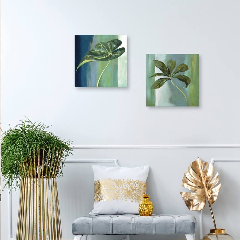 Palm of My Hand III, Palm of My Hand IV by Nel Whatmore Canvas Art Prints