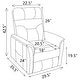 preview thumbnail 3 of 2, Henrietta Upholstered Power Lift Massage Chair