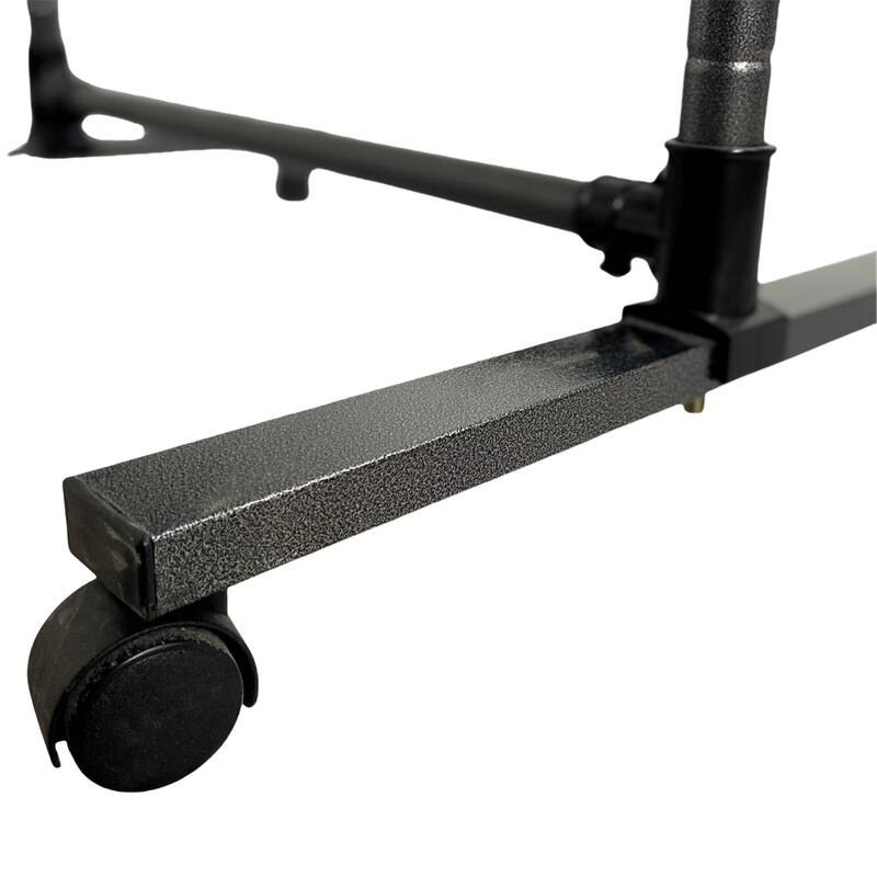 Short Clothing Racks for Hanging Clothes with Bottom Shelves & Wheels
