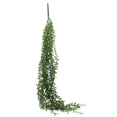Hanging Green Leaves Bush Faux Plants And Trees