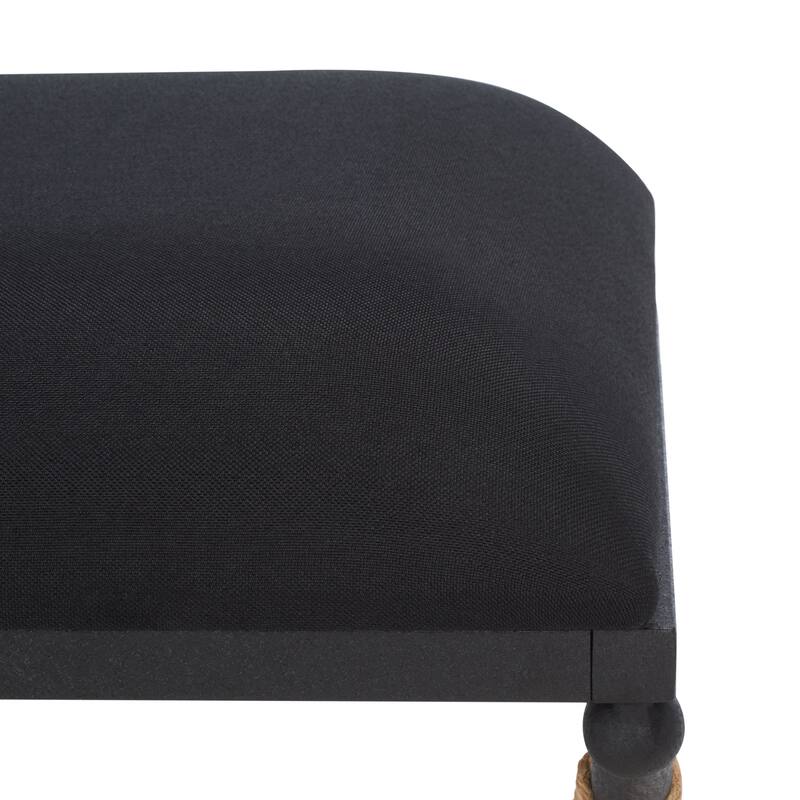 SAFAVIEH Couture Candelaria Hemp Wrapped Bench - 47.8 In W x 16 In D x 20.3 In H - 48Wx16Dx20H