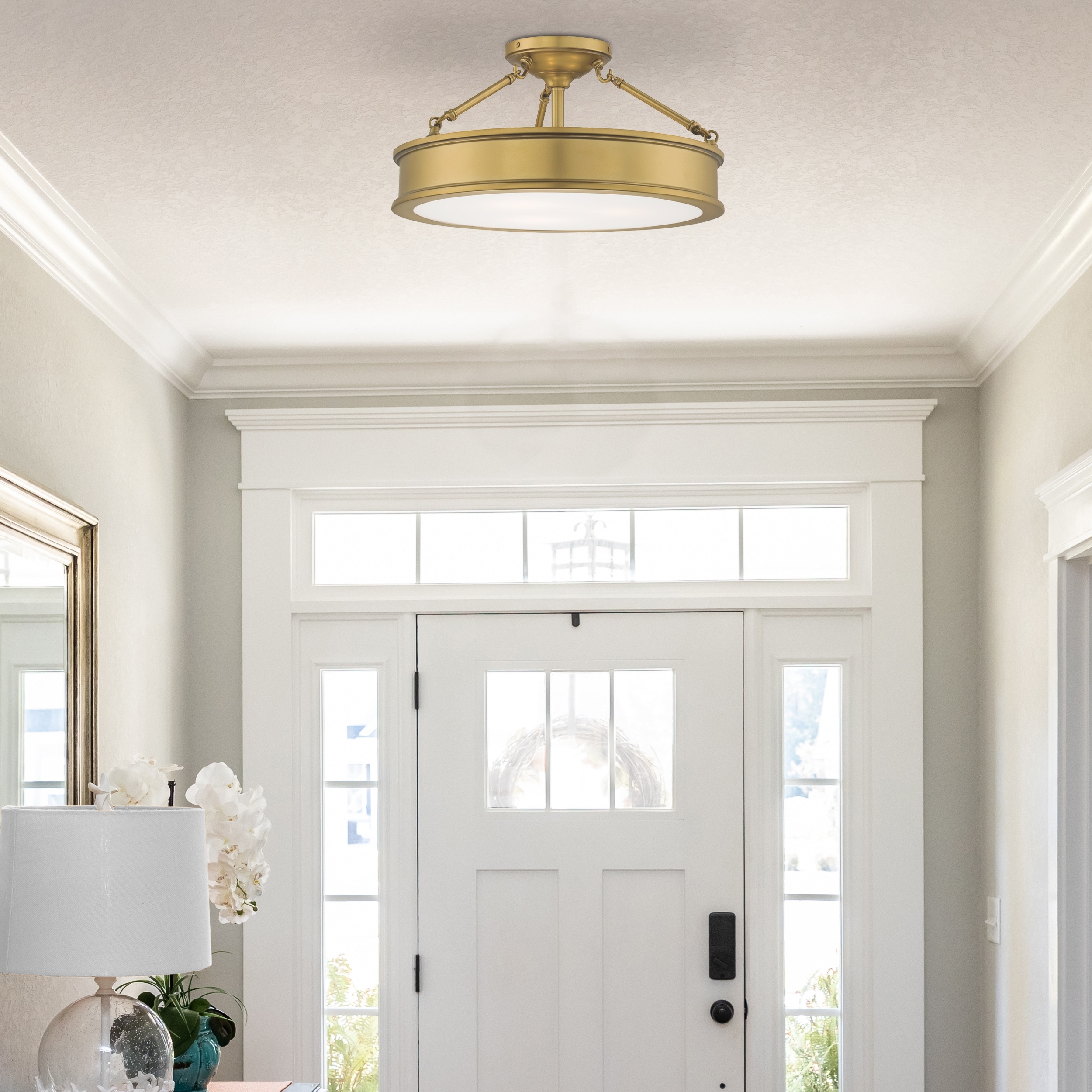 Minka lavery harbour point semi flush mount online