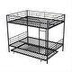 preview thumbnail 9 of 47, 2 In 1 Full over Full Metal Bunk Bed With Trundle,Save Space