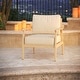 preview thumbnail 40 of 183, Sunbrella Outdoor Deep Seat Cushion Seat 25 x 25.5 x 5 | Back 25 x 18 x 5 - Canvas Canvas