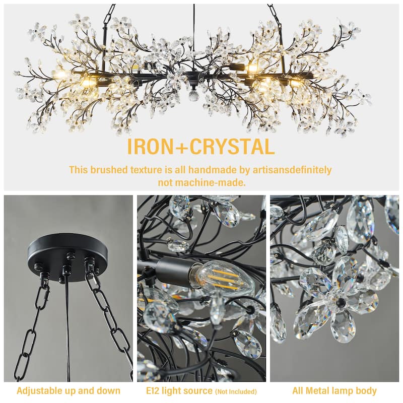 KAYLA D800/D1000/L1300 Tree Branch Chandelier Dining Pendant - Copper Color