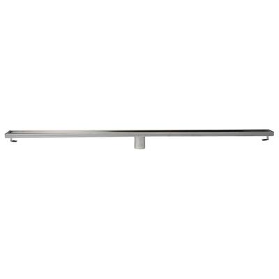 ALFI brand 47" Stainless Steel Linear Shower Drain with No Cover