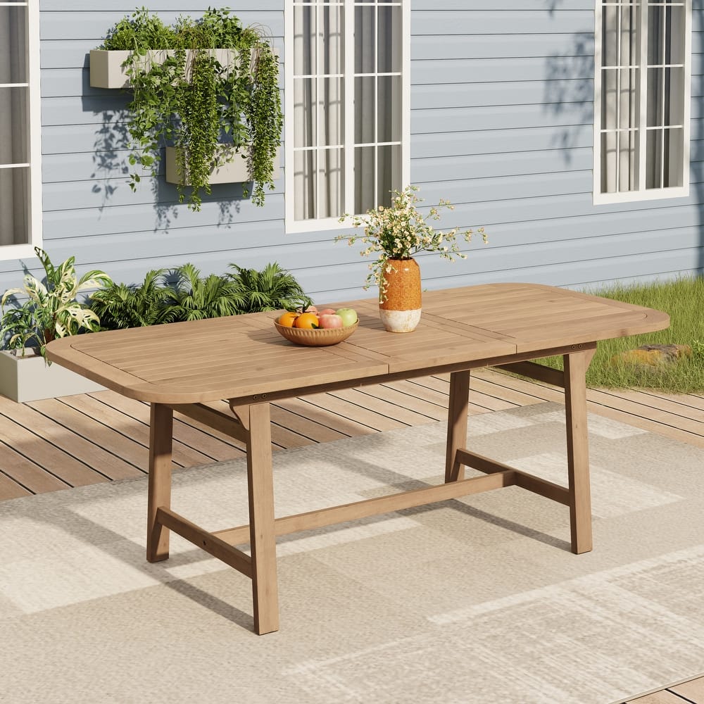 Christopher Knight Home - Lucinda Acacia Wood Outdoor Dining Set