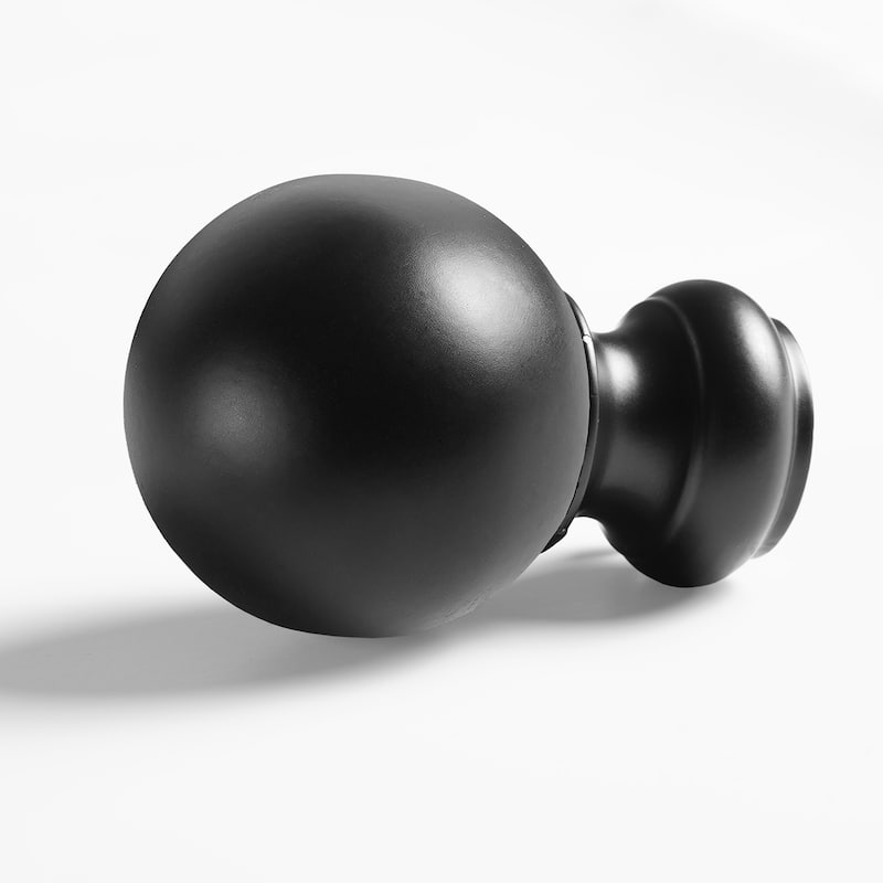 Exclusive Fabrics Classic Sphere Ball Extendable Metal Rod Set, 52 - 144
