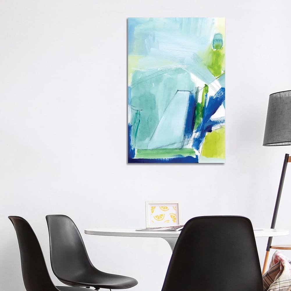 iCanvas "Seaglass Harbor I" by Victoria Barnes Canvas Print