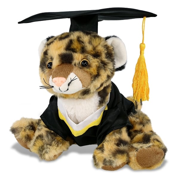 https://ak1.ostkcdn.com/images/products/is/images/direct/2beb048af0589b809b43d391e28ee872799d4f3a/DolliBu-Squat-Leopard-Graduation-Plush-Toy-with-Gown-and-Cap-w--Tassel.jpg?impolicy=medium
