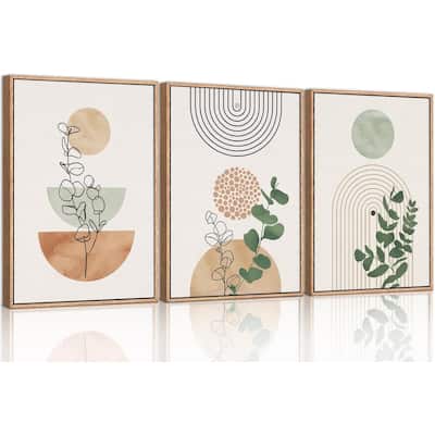 Abstract Bohemian Wall Decor, Mid Century Modern Geometric