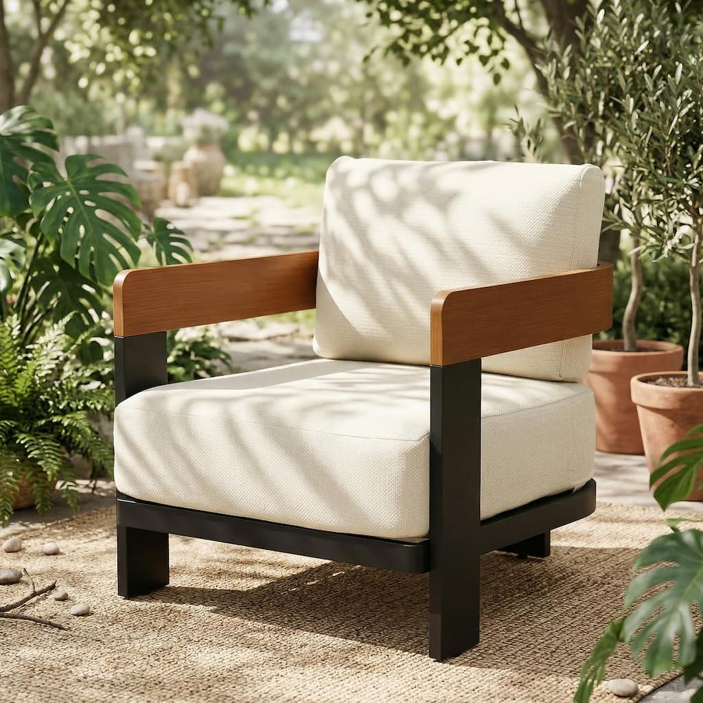 Patio Chair With Cushions