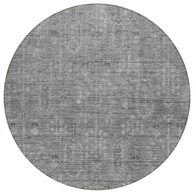 HomeRoots Southwestern Transitional Rectangle Outdoor Rug