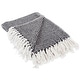 preview thumbnail 18 of 92, DII Woven Decorative Throw Black