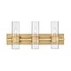 preview thumbnail 4 of 3, Lawson 3 Light Vanity - Rubbed Brass