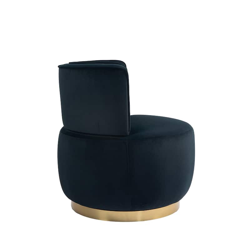 360 Degree Swivel Cuddle Barrel Accent Sofa Chairs