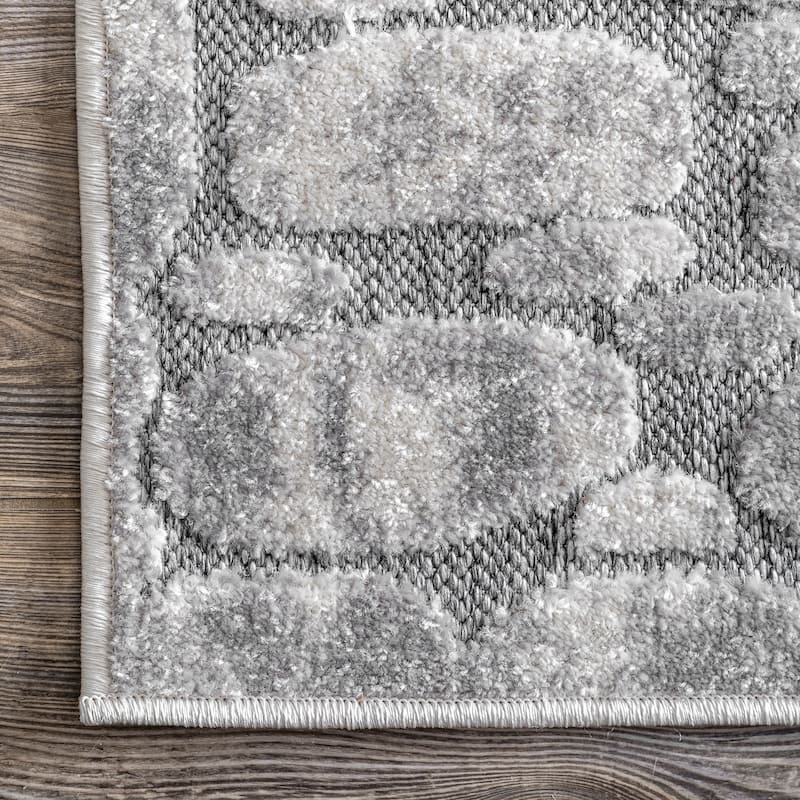 Nuloom Jaycee Textured Stone Indoor/Outdoor Area Rug