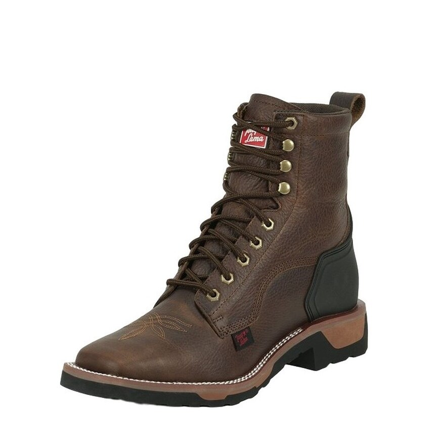 tony lama lace up work boots