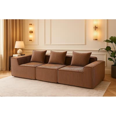 Multi person modular compression sofa that can be freely combined-33005-3