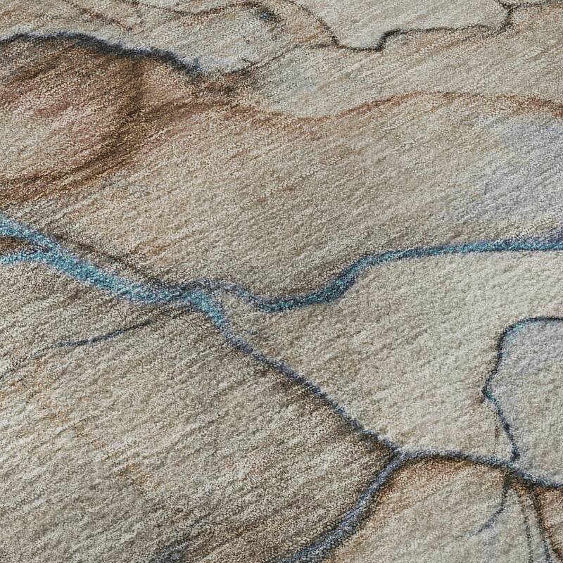 Premium Washable Super Soft Modern Crackle Mayfield Rug