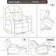 preview thumbnail 51 of 50, Mcombo Large Power Lift Recliner Leather Chair with Massage Heat