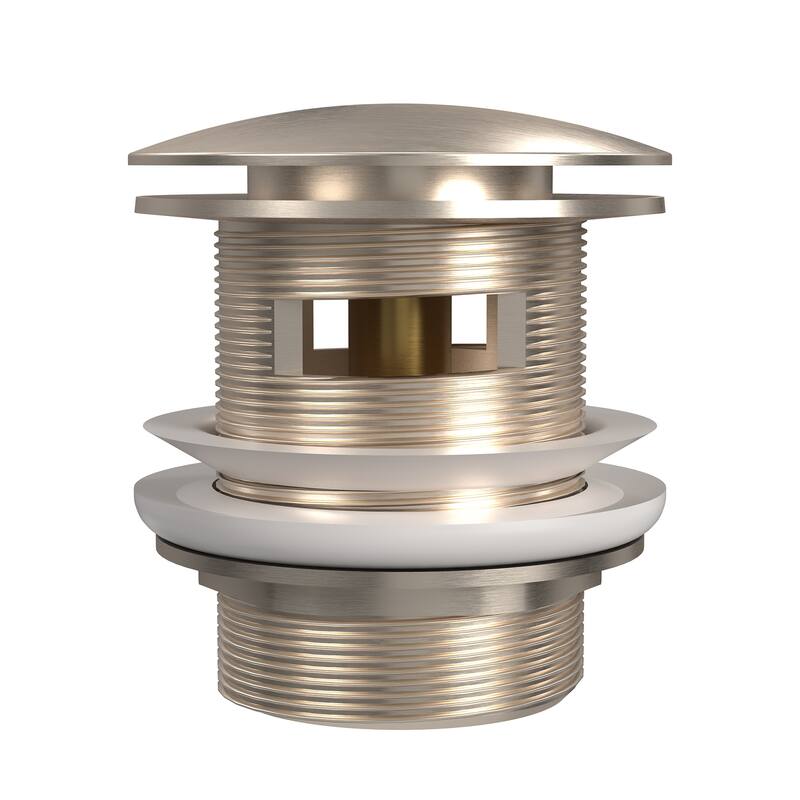 Universal Size Pop-Up Drain Brushed Nickel