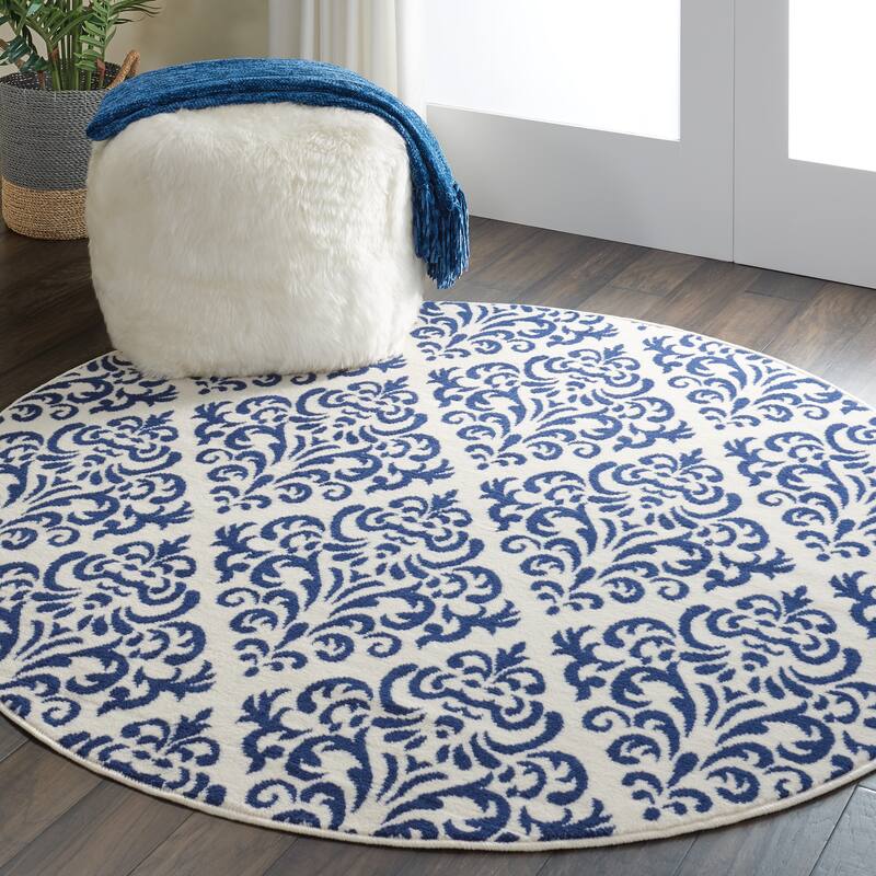 Nourison Grafix Geometric Persian Transitional Area Rug