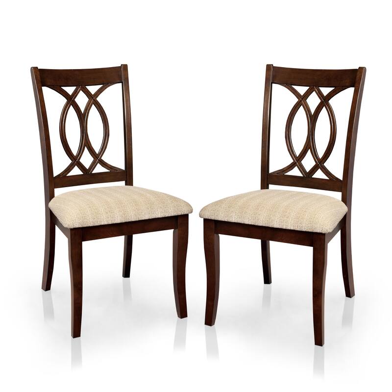Wole Country Cherry Solid Wood 5-Piece Dining Set by Furniture of America