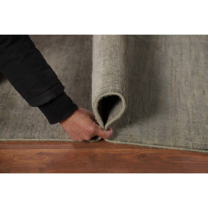 Modern / Contemporary Gabbeh Oriental Foyer Rug Handmade Wool Carpet - 3'4"x 4'11"