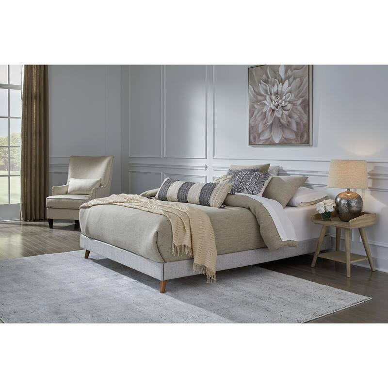 Signature Design by Ashley Tannally Upholstered Platform Bed
