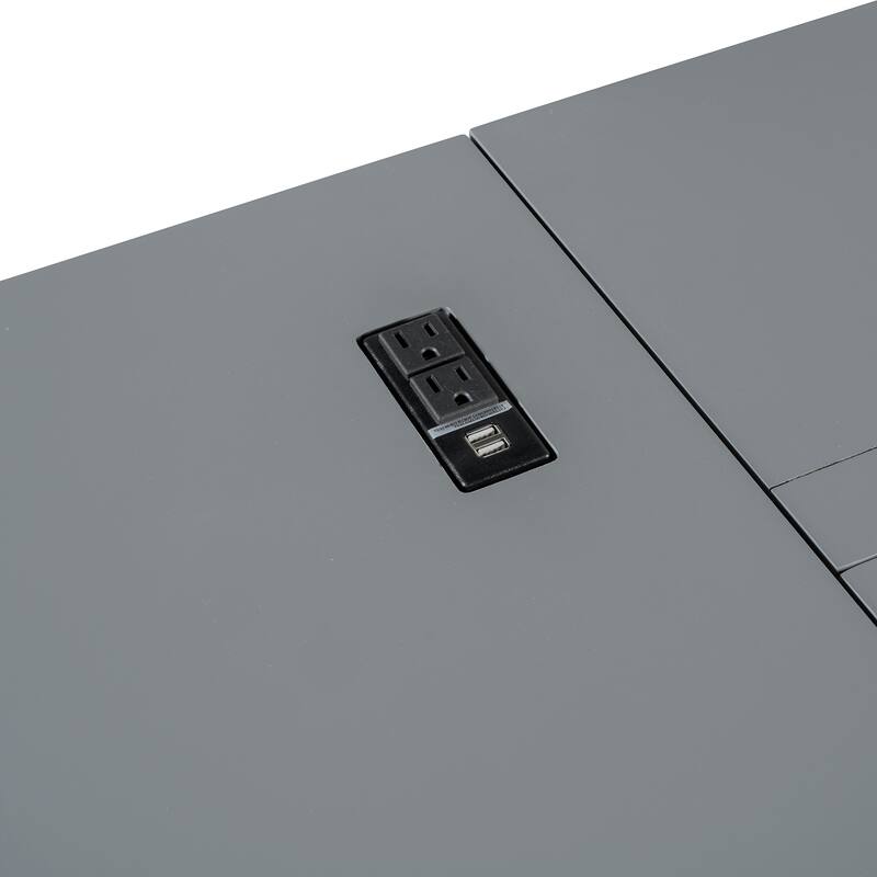 Queen Murphy Bed with Built-in USB, Dual Wardrobes, Storage Drawers & Vintage Handles - Ideal for Small Spaces
