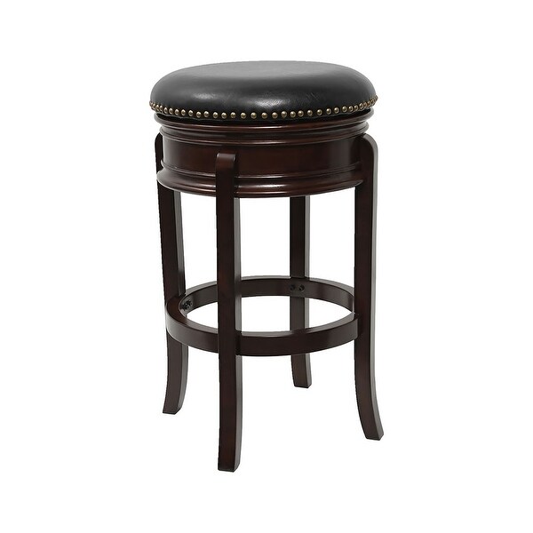 Offex 24'' Backless Cappuccino Wood Counter Height Stool ... (600 x 600 Pixel)