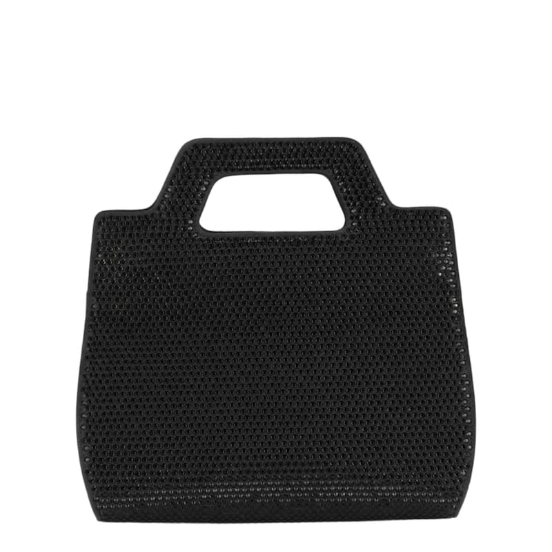 Ferragamo Wanda Mini Stain And Strass Top-Handle Bag