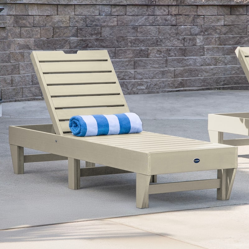 Highwood Professional Commercial Grade Pinehurst Chaise Lounge