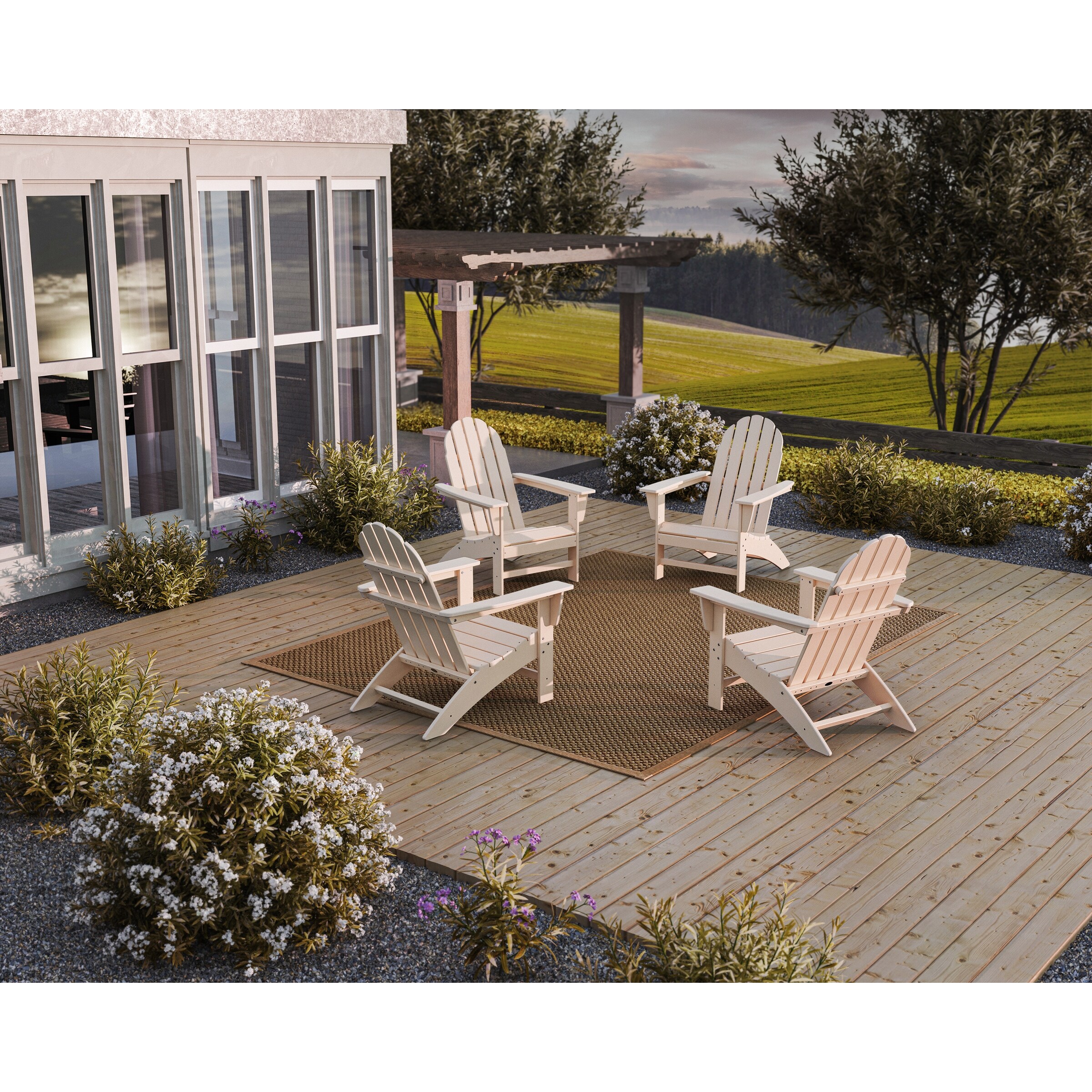 Adirondack conversation set on sale
