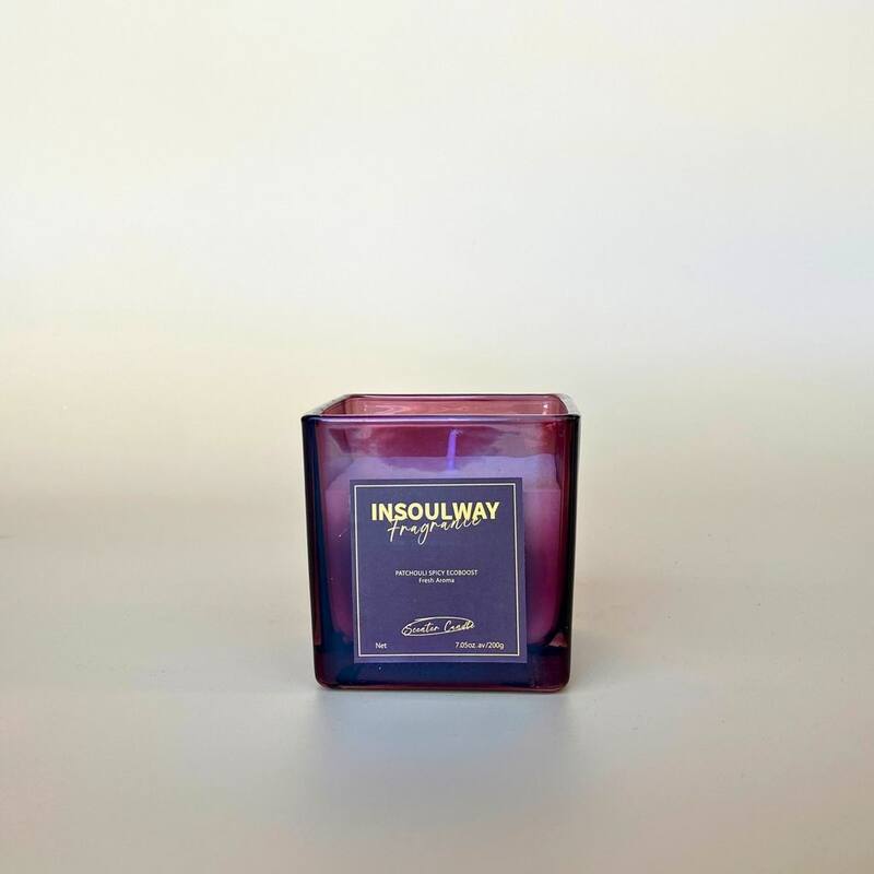 8oz Patchouli Scented Candle in Glass Jar