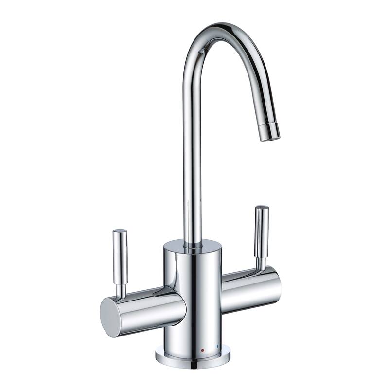 Whitehaus Collection Hot/Cold Water Point of Use Faucet - Polished Chrome.