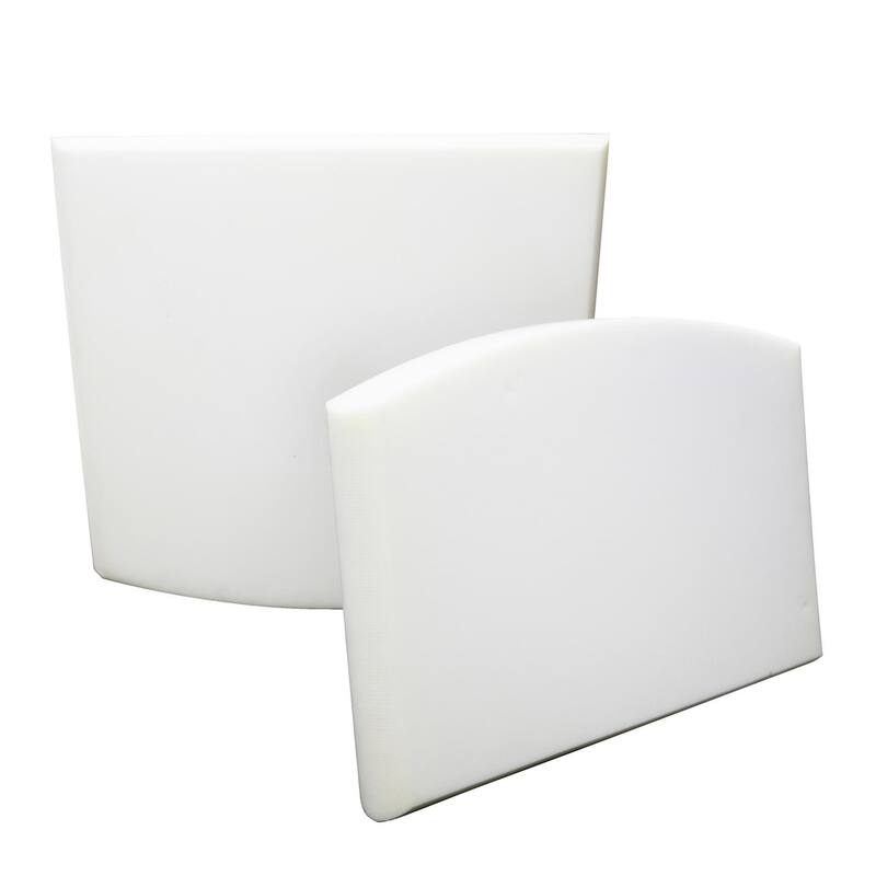 Allan Andrews Scroll Puff Rocker with Titanium Frame, Barbet Collection