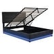 preview thumbnail 15 of 16, Tufted Upholstered Platform Bed with Hydraulic Storage System,Queen Size PU Storage Bed with LED Lights and USB charger